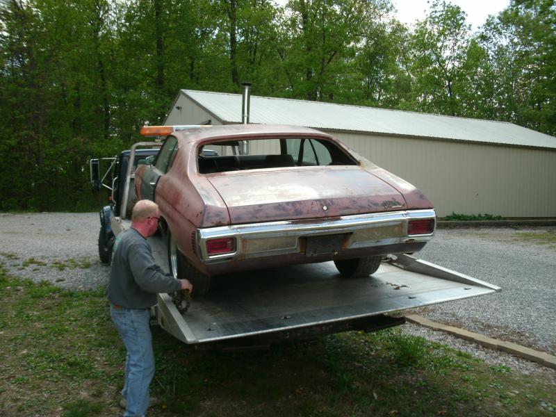 my 1970 chevelle ready to  going home  009