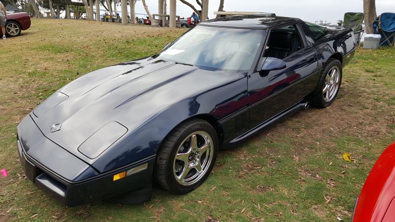1989 Corvette C4 (Used in the movie "Heat" driven by Val Kilmer