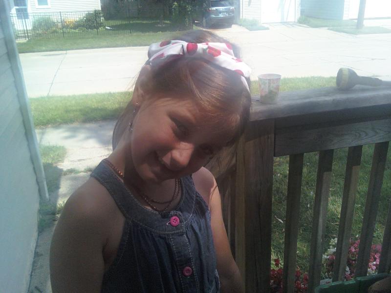 Melhoney, my grand daughter (6).