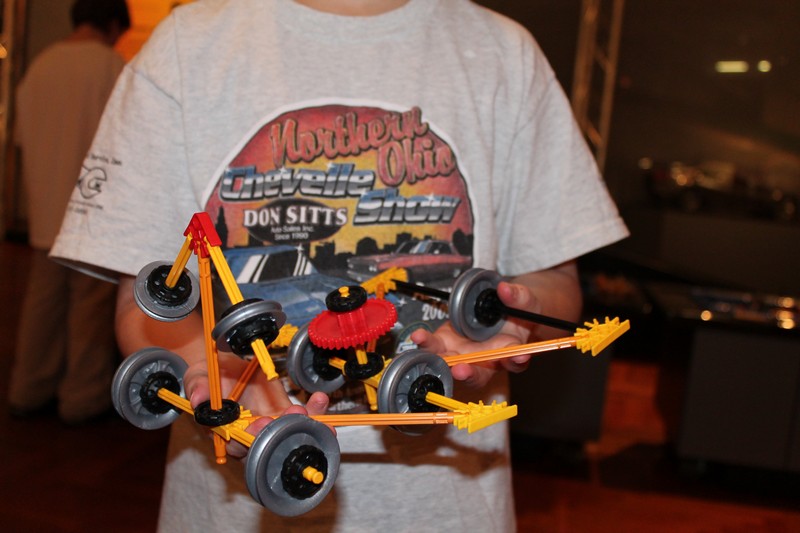 Leah's lego car.