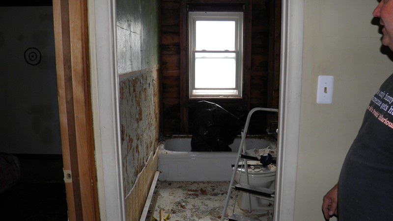The bathroom was really bad.