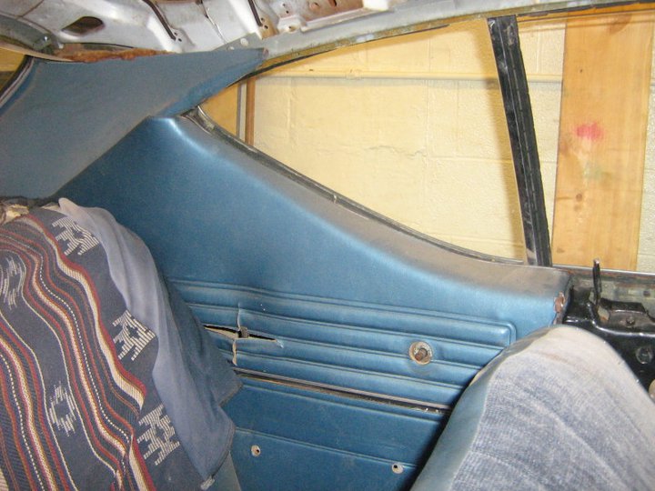 left rear door panel