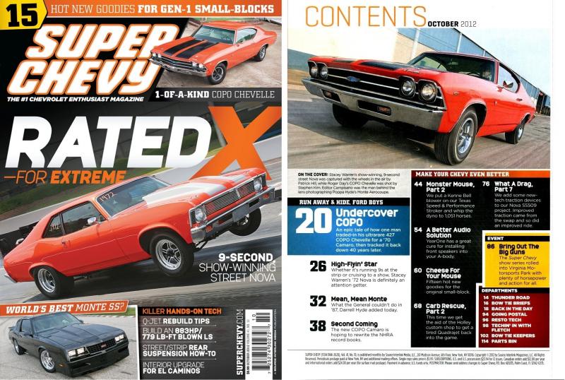 RogerD's 69 COPO HPC Chevelle 41