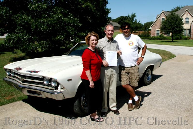 RogerD's 69 COPO HPC Chevelle 09