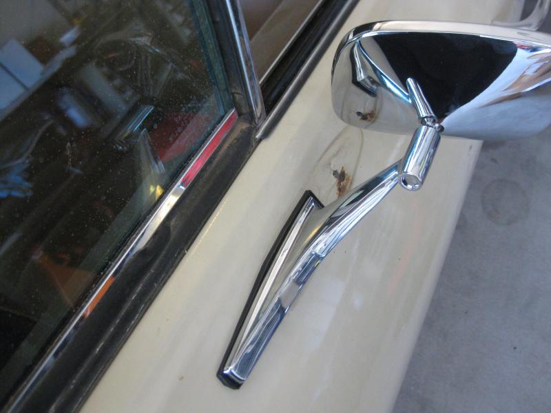 I installed factory style mirror.