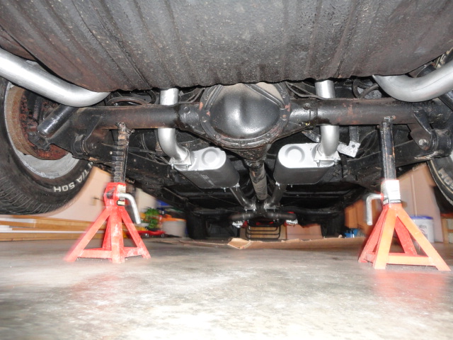 put in the flowmaster 40s