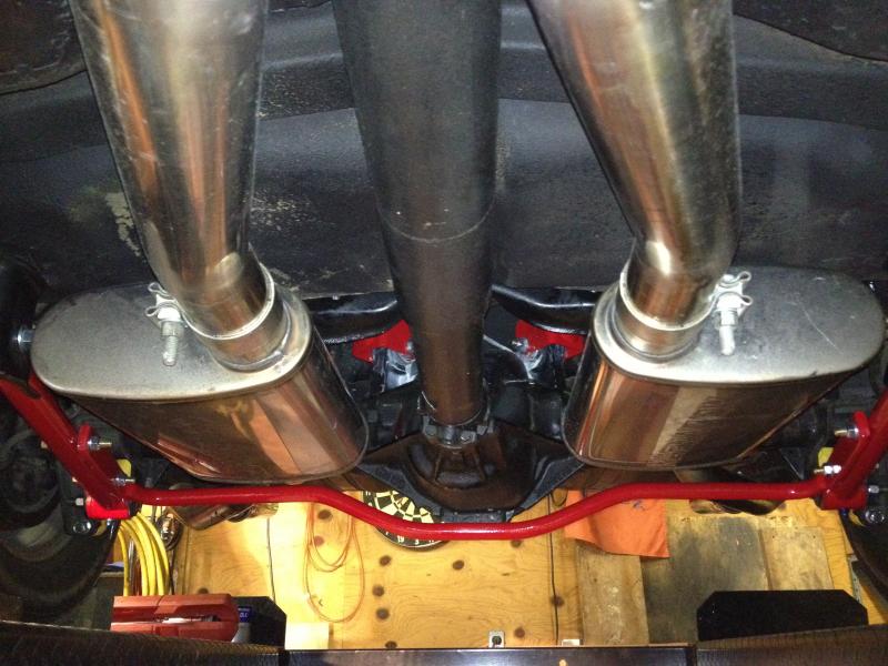 Magnaflow Exhaust 

UMI Upper and Lower rear control arms