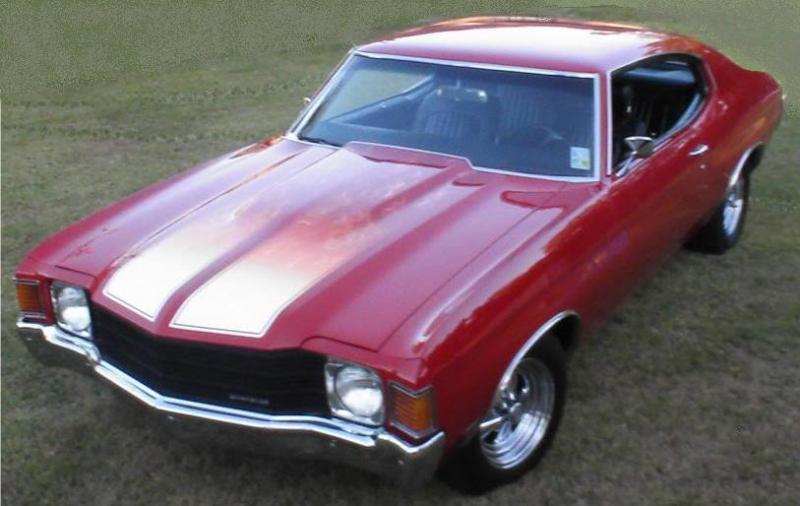 With new hood and paint