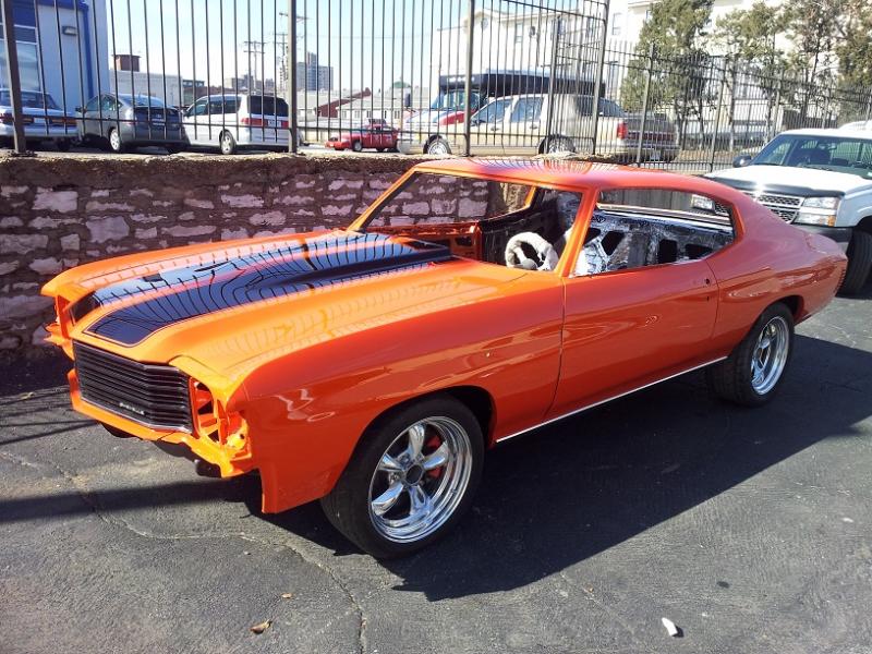 Fresh out of paint - March 2013.  Time for some assembly.