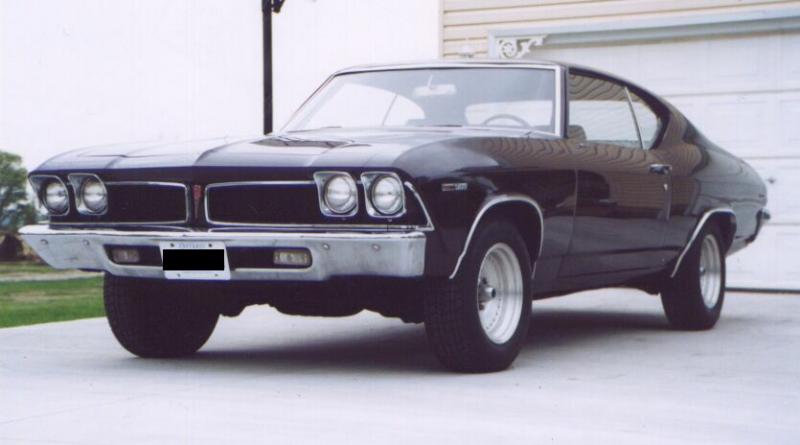 This is the day we brought it home.  That is a '68 Beaumont 
grille you see.