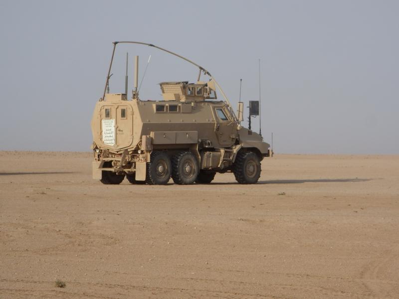 Patrolling the Syrian border looking for not so nice people