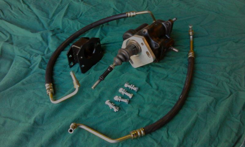 0524111653a
Hydroboost parts prior to installation.  Had hydraulic hoses made locally.