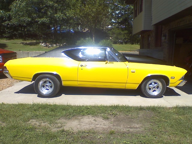 68 chevelle side